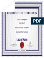 Certificate-Digital Marketing PDF
