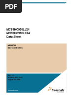 MC68HC908LK24CFQ Datasheetz PDF