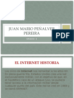 Juan Mario Peñalver Pereira Internet Presentacion