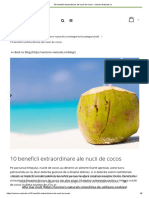 Beneficiile cocosului