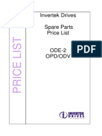 Idl Spares Parts Price List $ Ver 14.0 Reparacion