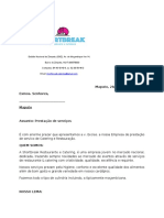 Carta de Apresentacao Shortbreak