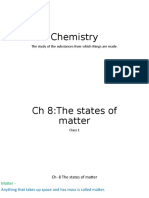 CH - 8 The States of Matter