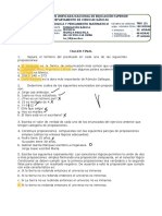 Taller Final Primer Corte 2019 PDF