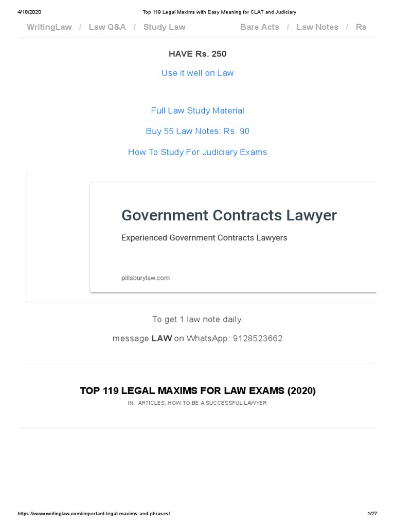 top-119-legal-maxims-with-easy-meaning-for-clat-and-judiciary-pdf