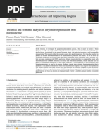 Technical and Economic Analysis of Acrylonitrile Production From Polypropylene