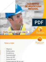 Elementos de Protección Personal II - Positiva 2009 (83 Diapositivas)