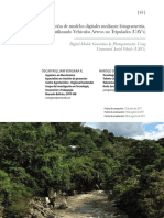 Generación de Modelos Digitales Mediante Fotogrametría, Utilizando Vehículos Aéreos No Tripulados (UAV's) PDF
