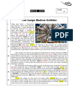 The Large Hadron Collider: Mock Test