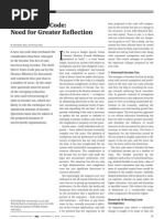 Direct Taxes Code - Need for Greater Reflection