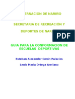 escuelas de formacion deportiva