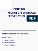 Chapter01-Introducing Microsoft Windows Server 2003