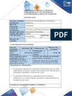 Guia de Actividades y Rubrica de Evaluacion Pos Tarea