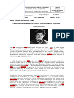 Worksheet #1 - 11th - English PDF