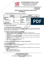 Tarjeta de Emergencia Fosfamina PDF
