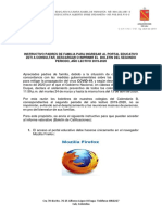 Instructivo para Los Padres de Familia PDF