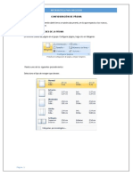 Configuración de Página