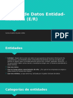 Modelo de Datos Entidad-Relación (E