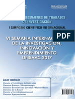 221-Libro de Resumenes de Trabajos de Investigación - Vi Semana Internacional de La Investigación 2017