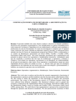 Comunicacao Escrita em Secretariado A Argumentacao