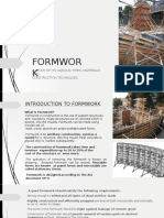 Formwor K: A Study of Its Various Types, Materials AND Construction Techniques