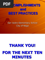 Download Accomplishments of San Isidro Elementary School  by argus-eyed SN45885255 doc pdf