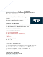 Serviços especializados elétrica e instrumentação