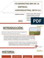 Exposicion Final Agroindustria Beta Sa