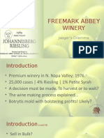 Freemark Abbey Winery: Jaeger's Dilemma