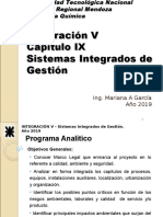 Sistemas Integrados de Gestión 2019