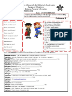 Personal Information Worksheet