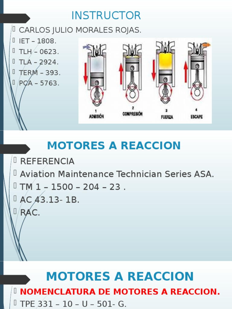 Motores A Reaccion PDF Motor a