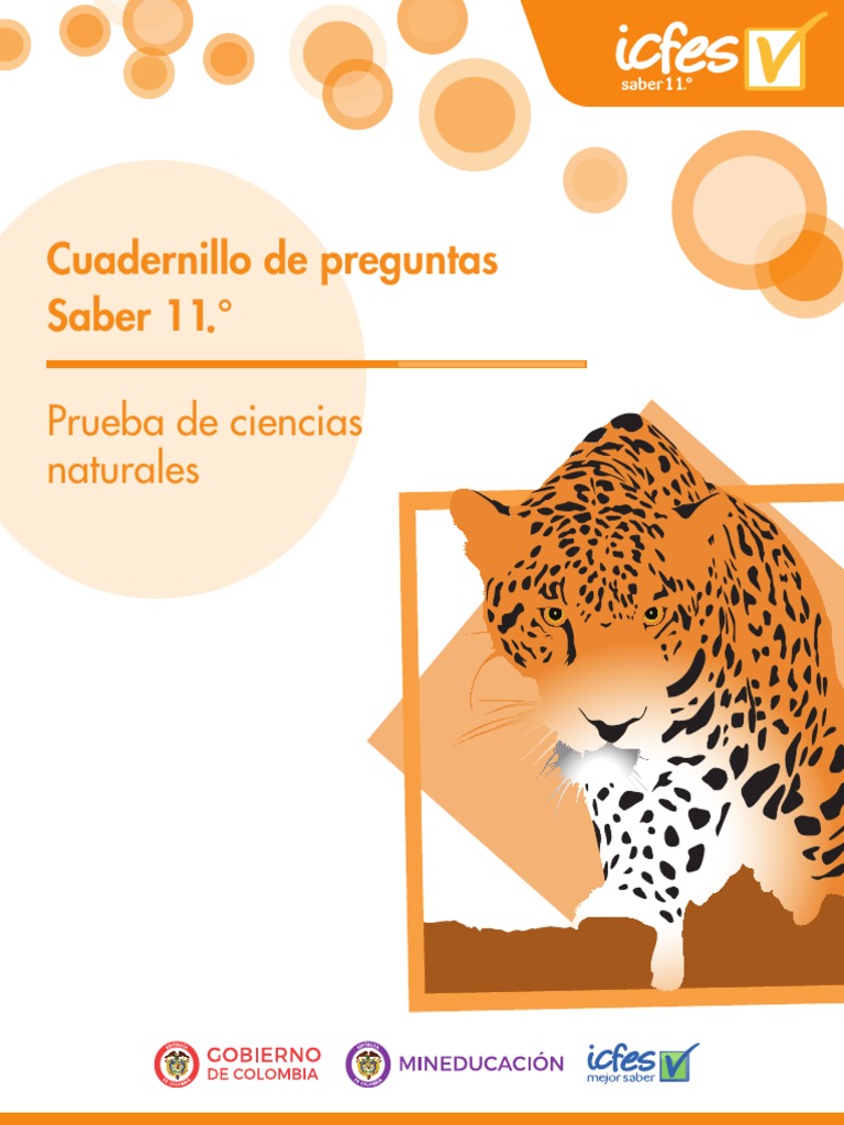 Cuadernillo De-Preguntas-Saber-11-Ciencias-Naturales PDF | PDF ...