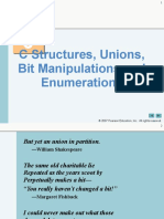 C Structures, Unions, Bit Manipulations and Enumerations Guide
