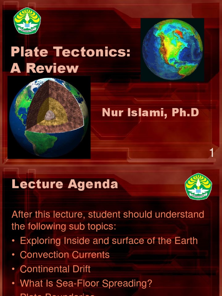 Plate Tectonic A Review | PDF | Plate Tectonics | Earth