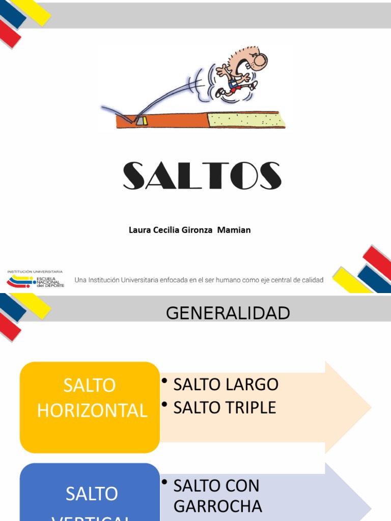 Saltos - L T A P - 1 | PDF | Deporte del atletismo | Deportes