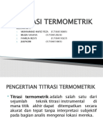 Titrasi Termometrik-1