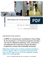 PRUEBAS DE FUNCION PULMONAR FACULTAD 2020
