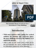 Fire Safety in Smart Cities: The Potential Threat of Arson & Pyro - Terrorism in Urban Buildings