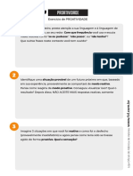 Exercício de proatividade para mudar comportamentos reativos