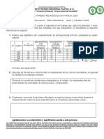 Informe Trabajo Pedagógico en Familia 2020