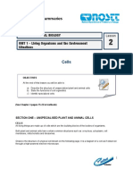 Lesson Summaries: Human and Social Biology UNIT 1 - Living Organisms and The Environment Situations