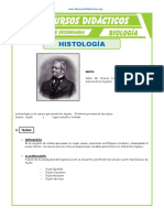 Que Estudia La Histología para Tercero de Secundaria