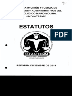 188-E Estatutos Del Sindicato Union y Fuerza de Academicos y Administrativos Del Tecnologico Mario Molina