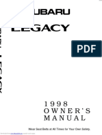 1998 Legacy Manual