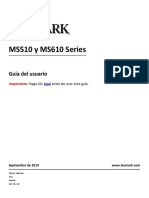 MS510dn MS610dn MS610de UG Es PDF