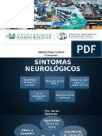 Signos y Sintomas Neurologicos