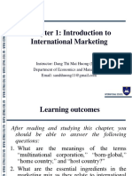 Chapter 1 - Introduction To International Marketing PDF