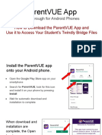 Parentvue App: Walkthrough For Android Phones