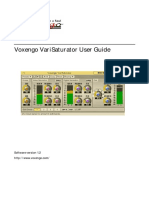 VariSaturator User Guide EN